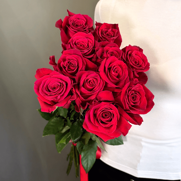 Моно-букет Красный акцент