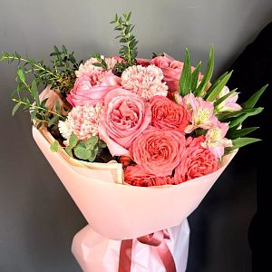 Букет Pink Эстетика